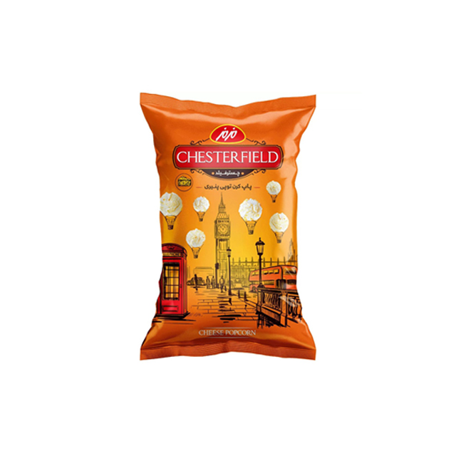 پاپ کرن  پنیری خانواده چسترفیلد مزمز 120 گرمی