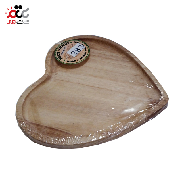 اردور خوری چوبی نایس وود مدل قلبی سایز 3