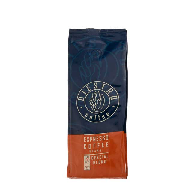 دانه قهوه اسپرسو میکس دیسترو 250 گرمی