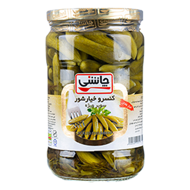 خیارشور سوپر ویژه چاشنی ۶۴۰ گرمی