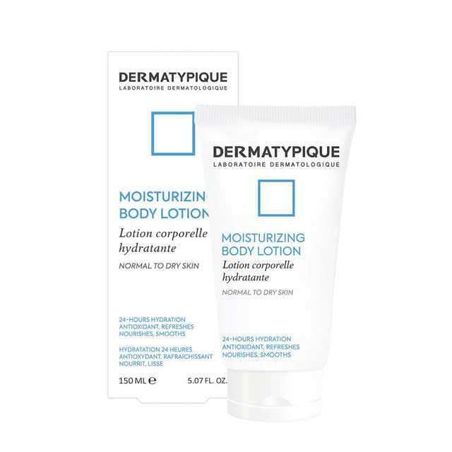 لوسیون بدن درماتیپیک مدل MOISTURIZING حجم 150 میلی لیتری