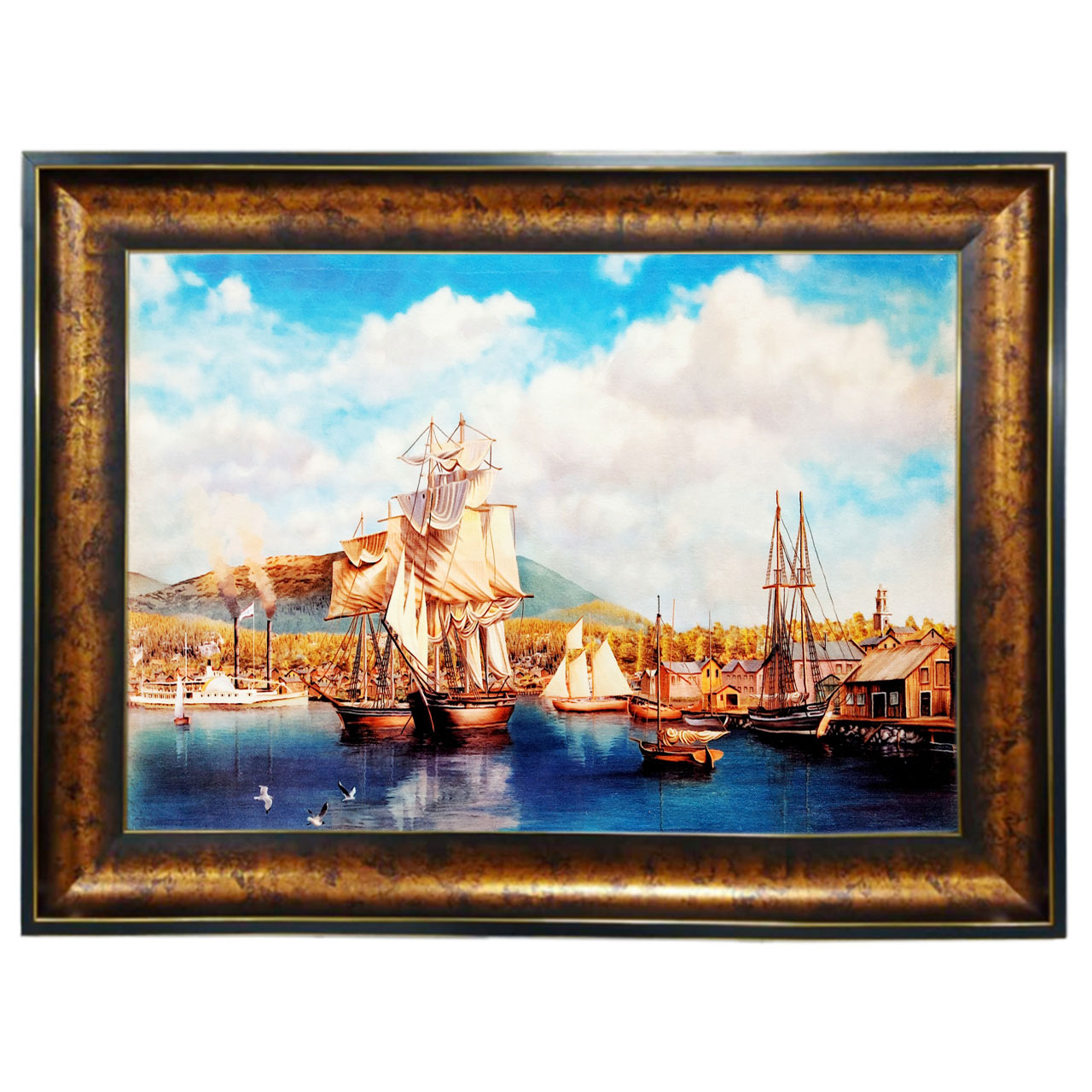 تابلو فرش با زیبا ترین قاب