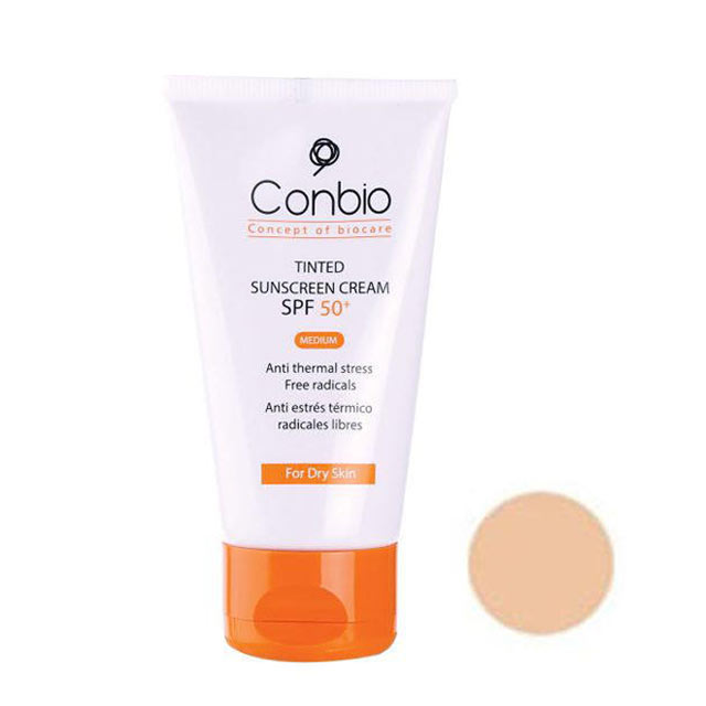 کرم ضد آفتاب رنگی فاقد چربی کانبیو  SPF50 حجم 50 میلی لیتری