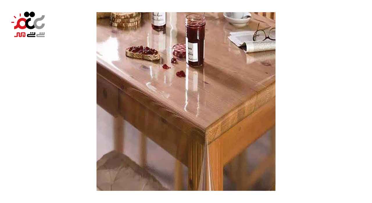 طلق رومیزی کریستال ضخامت 0.15 میلی متر در عرض 160 سانتی متر