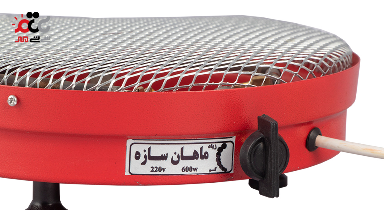بخاری برقی آراسته مدل منقل دار سایز کوچک