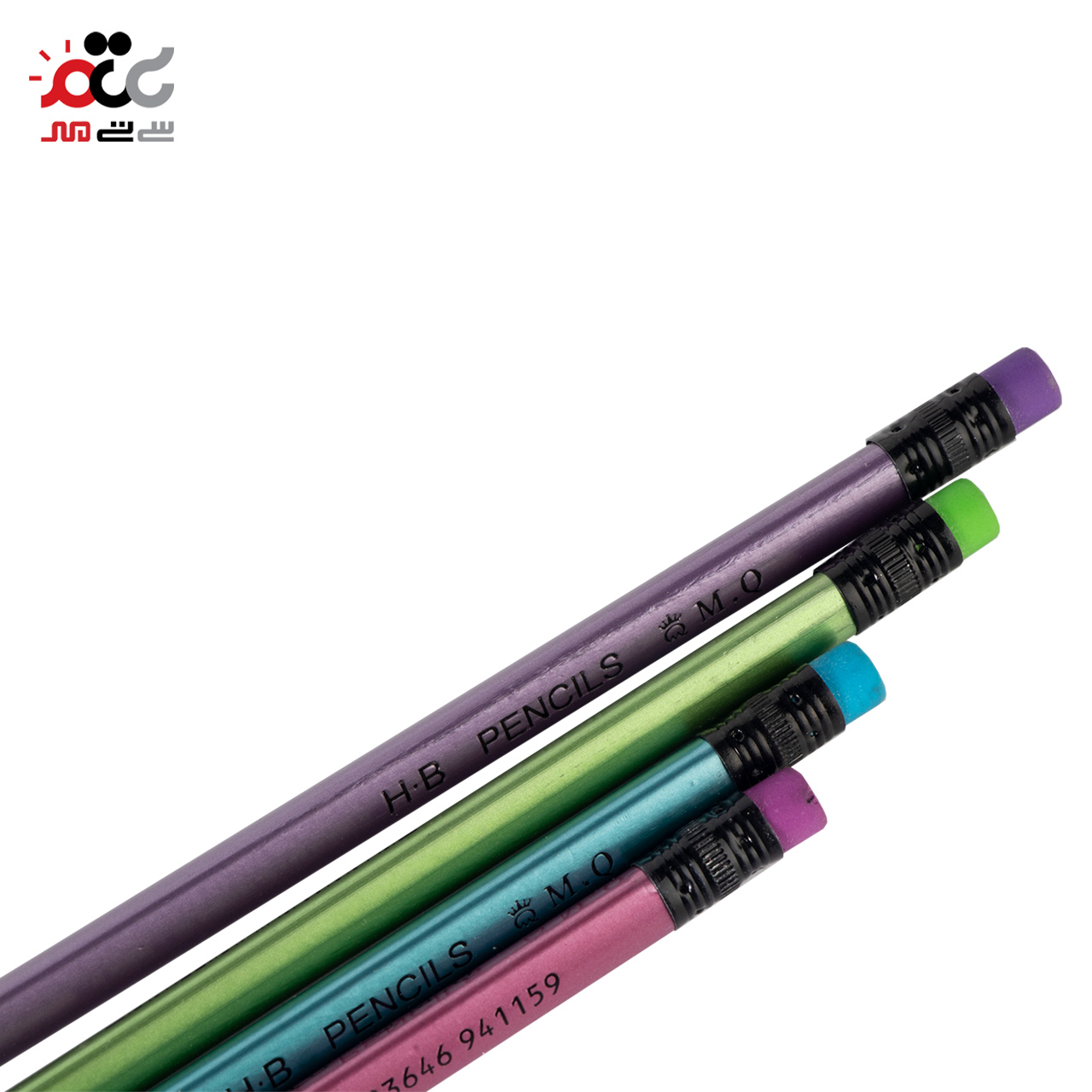 مداد مشکی ام کیو مدل پاک کن دار کد 102