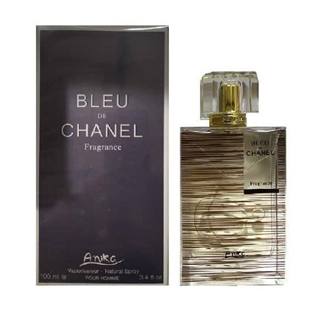 ادو پرفیوم مردانه آنیکا مدل بلو شنل 100 میلی لیتری