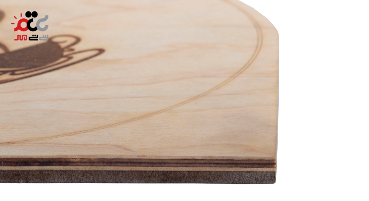 تخته سرو چوبی کلاسیک مدل گرد