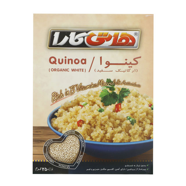 کینوا سفید ارگانیک هاتی کارا 250 گرمی