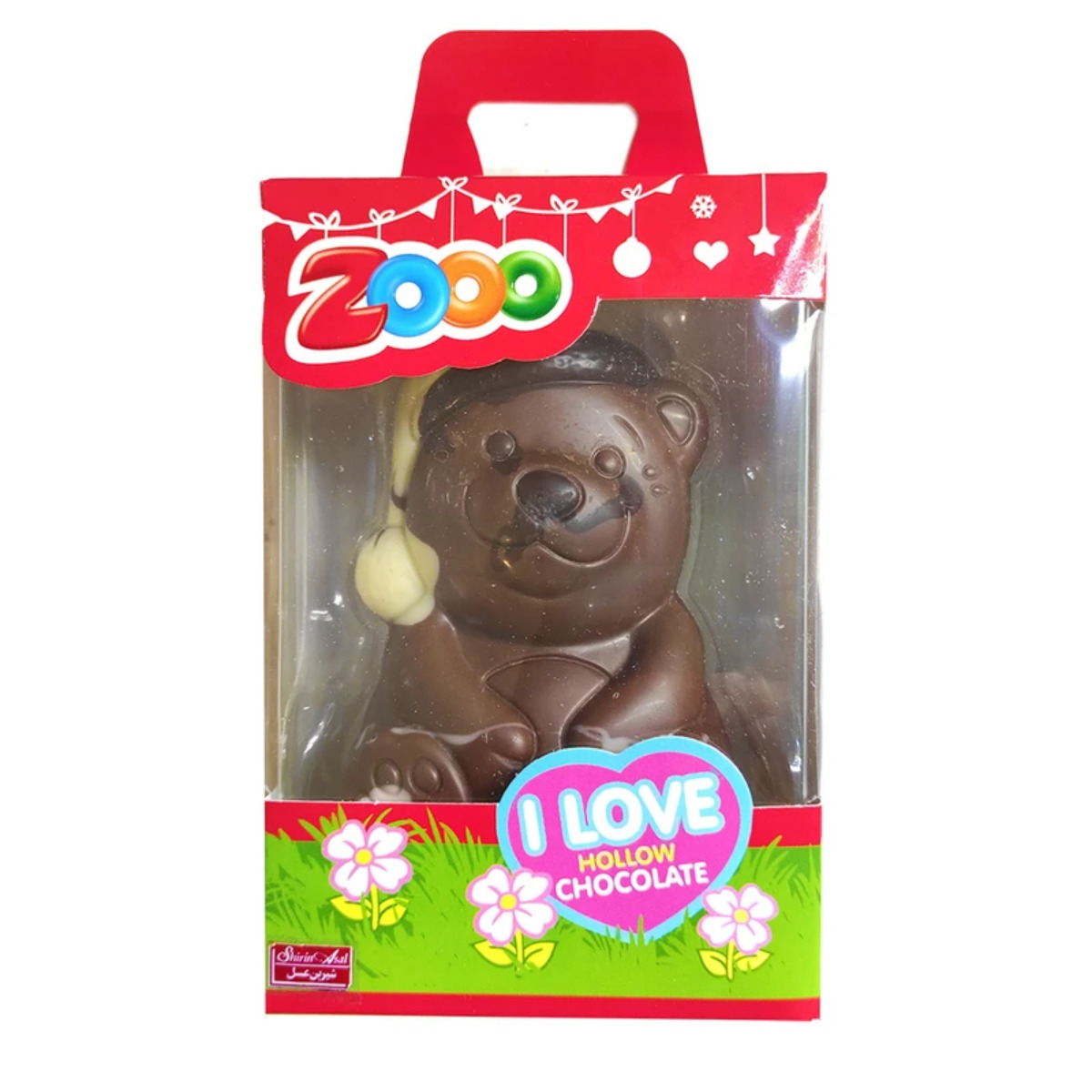 شکلات عروسکی کاکائویی زوو شیرین عسل 65 گرمی