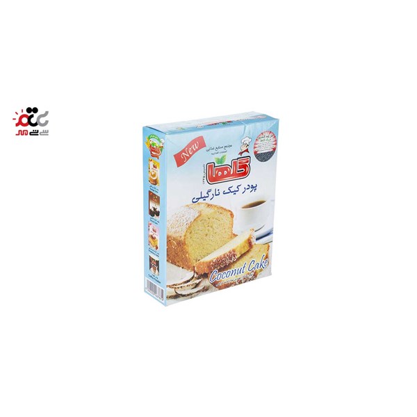 پودرکیک نارگیلی گلها 450 گرمی