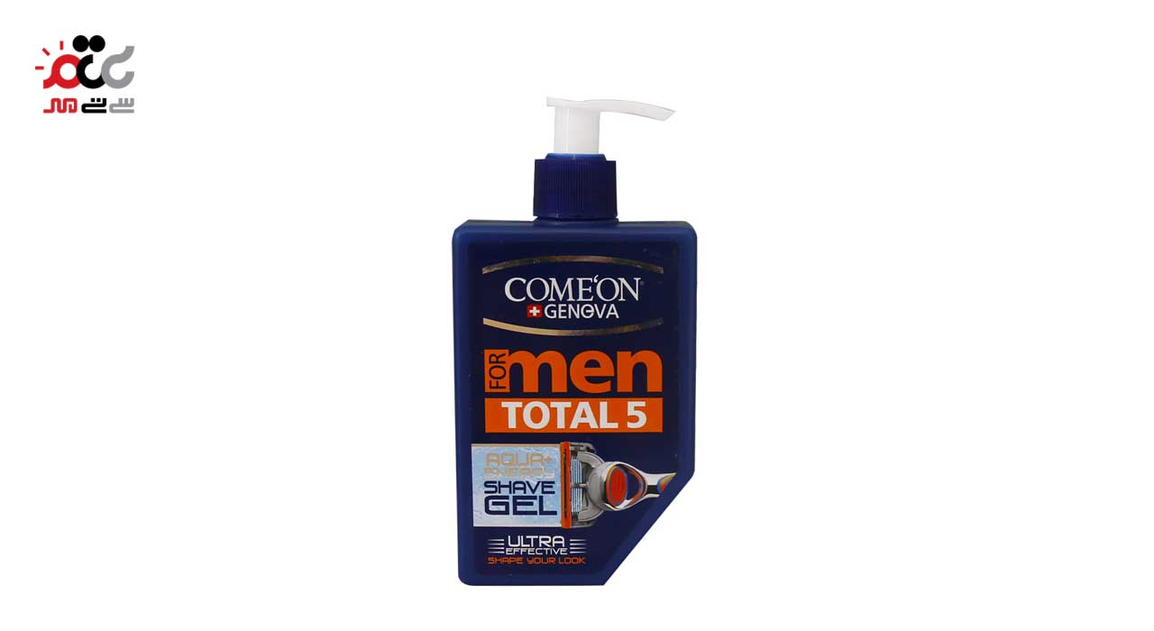 ژل اصلاح ریش مردانه کامان مدل Total5 حجم 260 میلی لیتری