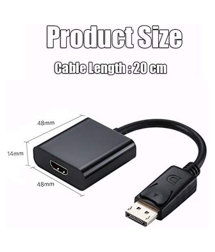 مبدل Displayport به HDMI برند بافو