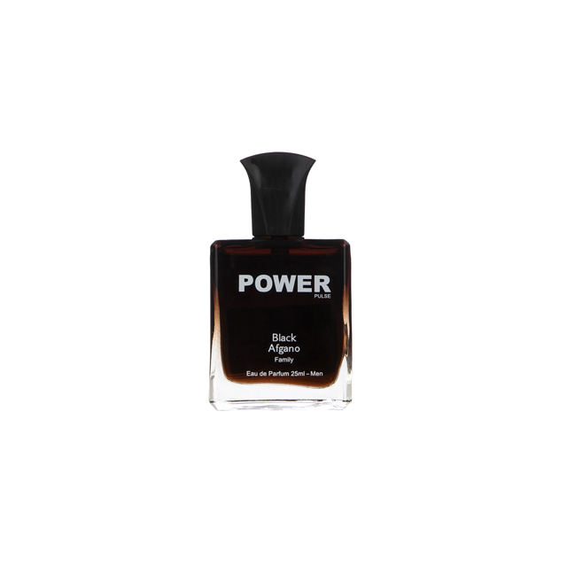 عطر جیبی مردانه پاور پالس مدل ناسوماتو بلک افغان حجم 25 میلی لیتری