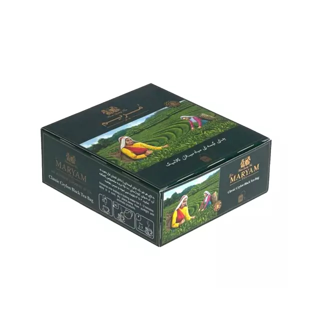 چای کیسه ای کلاسیک مریم بسته 100 عددی