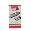 هاب 4 پورت TSCO USB3.0 مدل THU 1142 - خاکستری (گارانتی 12 ماهه تسکو)