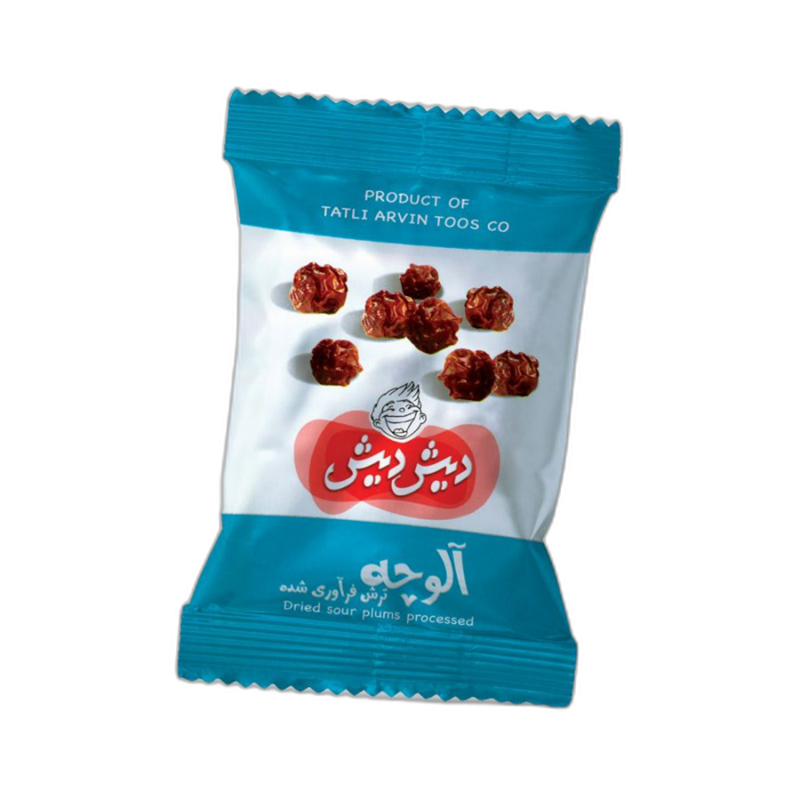 آلوچه ترش دیش دیش 35 گرمی