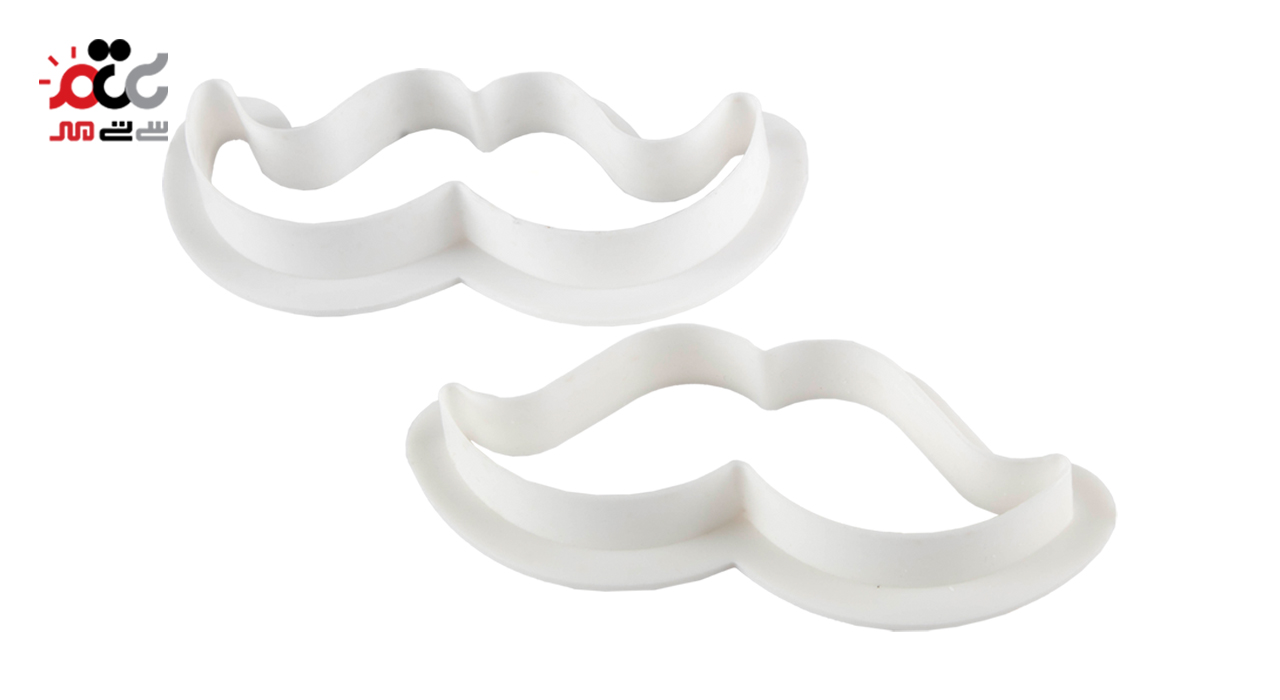 کاتر شیرینی پزی مدل معمولی طرح سبیل مجموعه 2 عددی