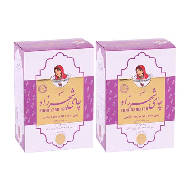 چای سی تی سی شهرزاد 500 گرمی بسته 2 عددی