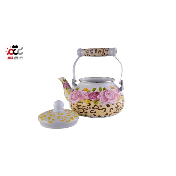 ست کتری و قوری طرح گل کد 3219