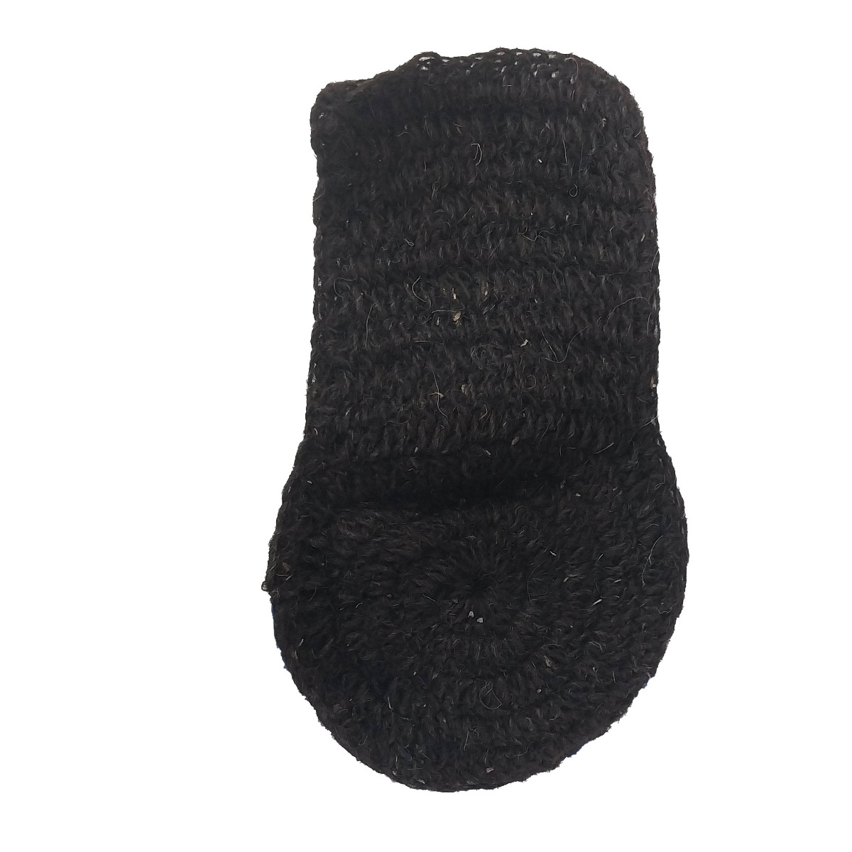 لیف حمام پشمی دستی قهوه ای