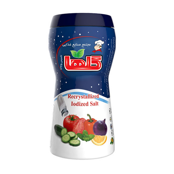 نمک یددار گلها 500 گرمی