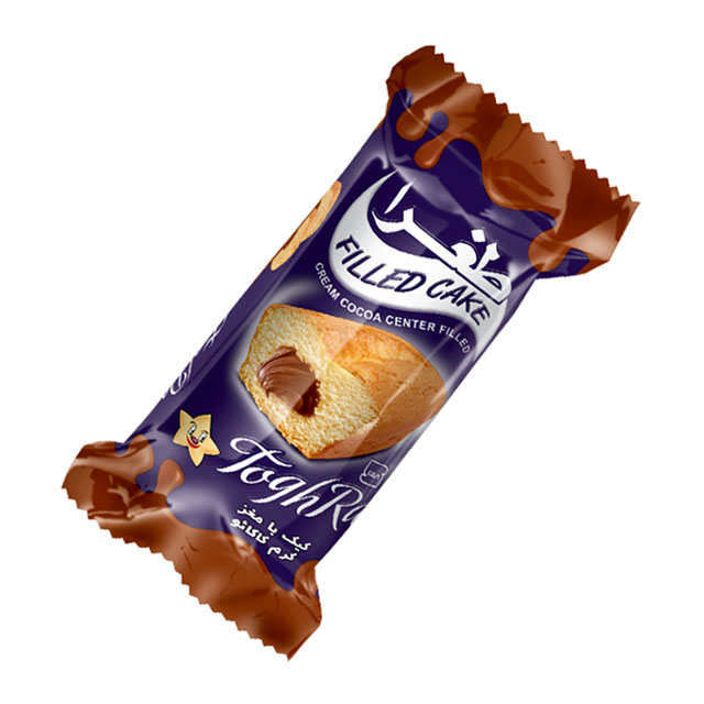 کیک مغزدار کرم کاکائو طغرا  70 گرمی