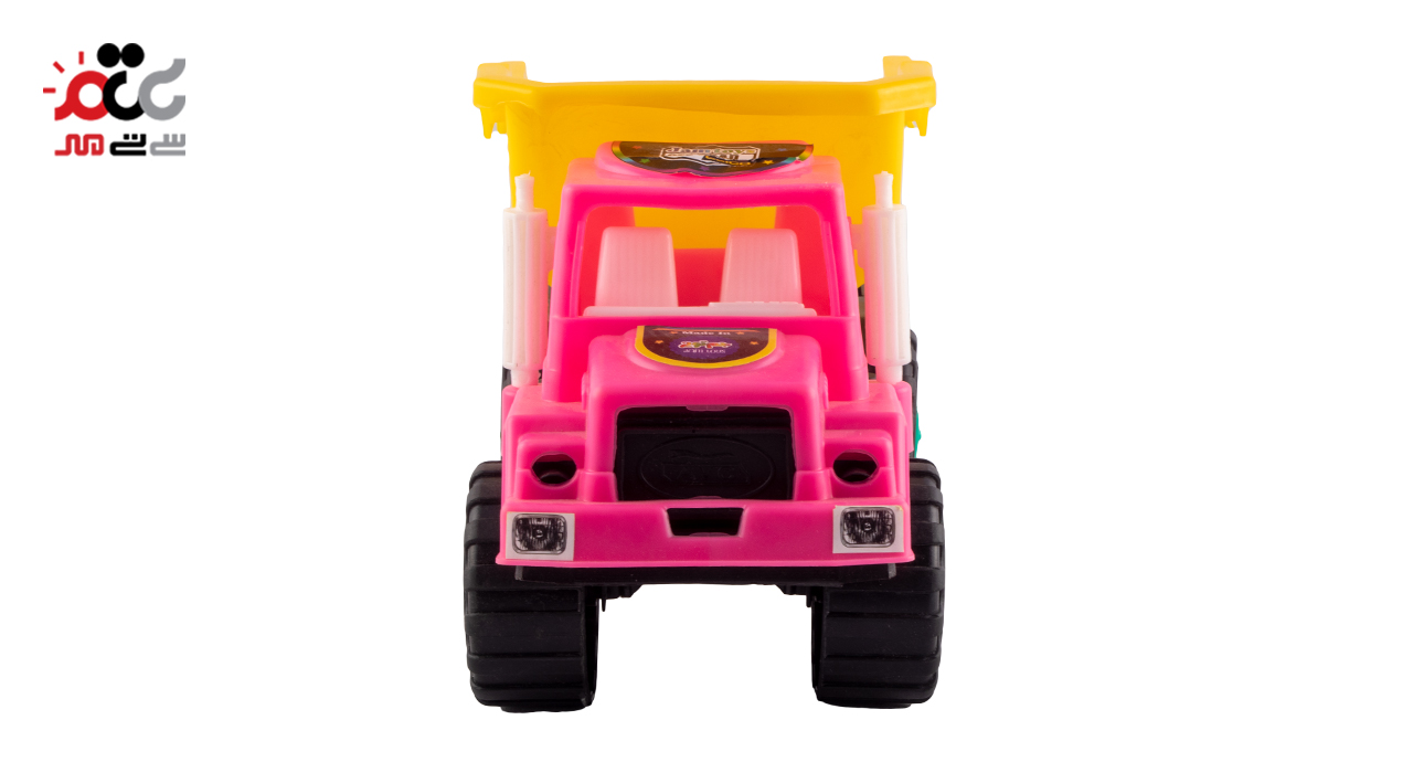 ماشین اسباب بازی کمپرسی همراه با بیل توری دار کد 56