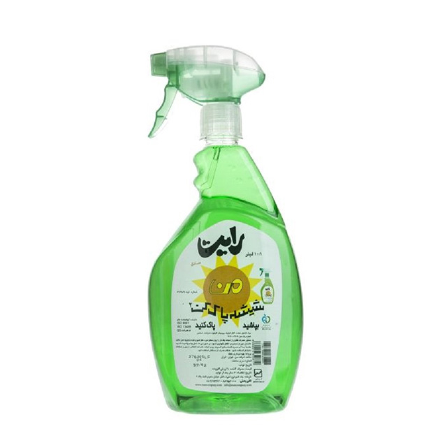 شیشه پاک کن سبز رایت من 1000 میلی لیتری