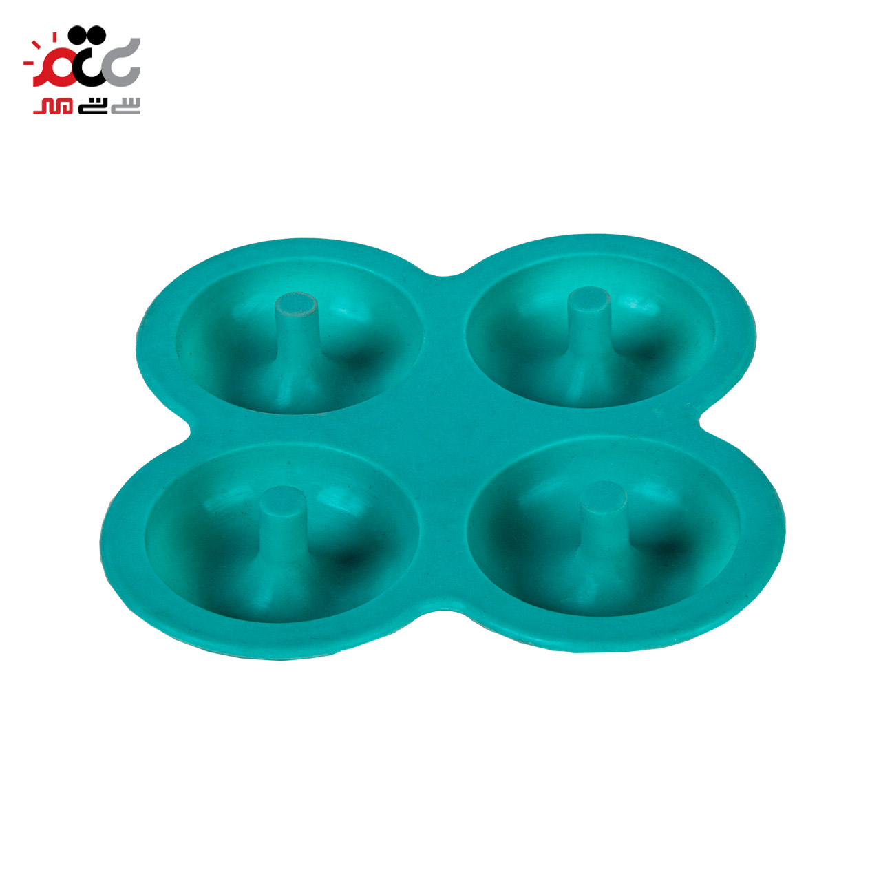 قالب کیک و ژله سیلیکونی مدل دونات 4 خانه