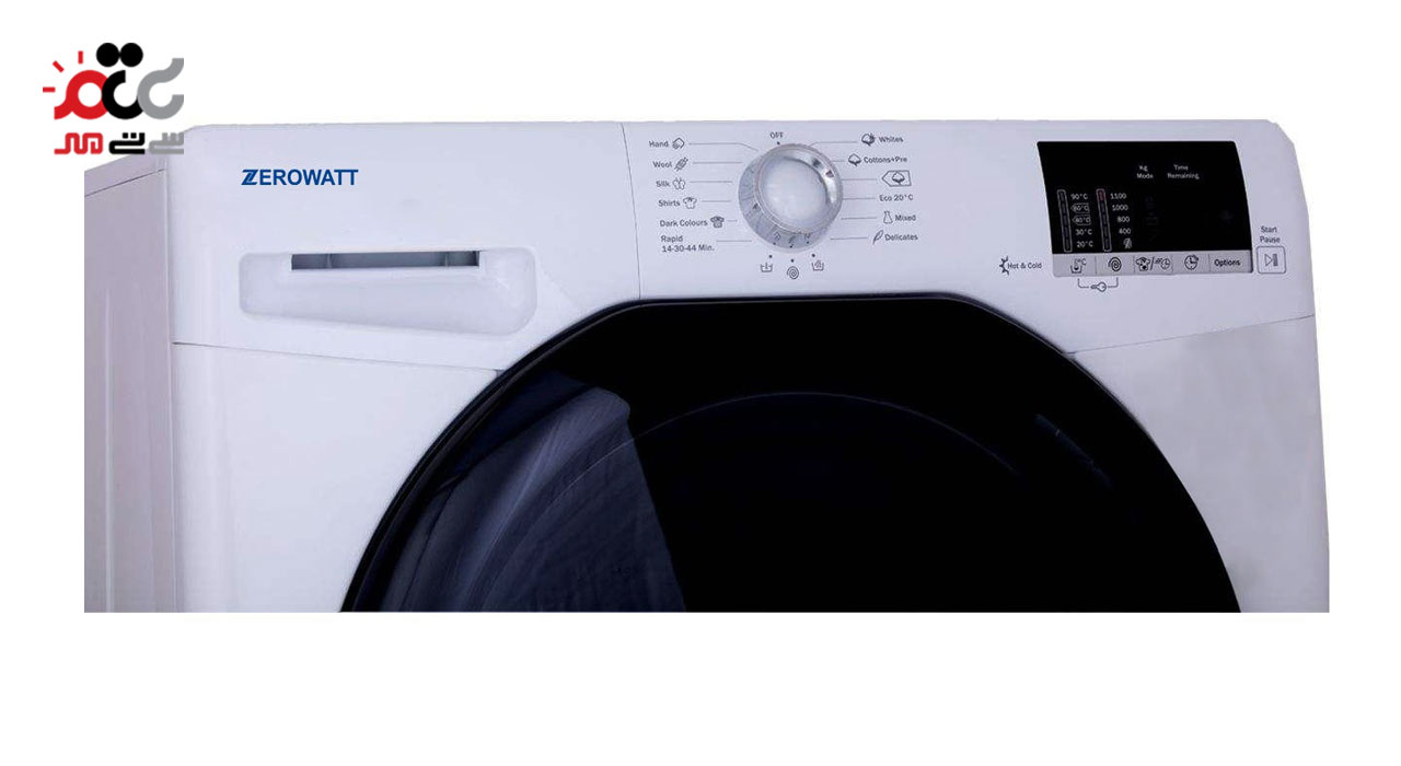 ماشین لباسشویی زیرووات مدل OZ-1184 ظرفیت 8 کیلو گرم