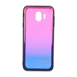 قاب XO مات دو رنگ Samsung Galaxy J4 / J400 - آبی کاربنی صورتی