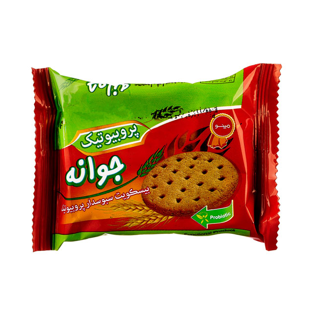 بیسکویت سبوس دار پروبیوتیک مینو 37 گرمی