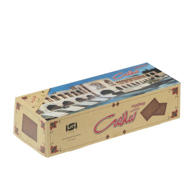 بیسکویت کاکائویی جعبه ای سلامت 910 گرمی