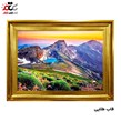 تابلو فرش چاپی طرح کوه کد 10289 سایز 100×50 سانتی متری