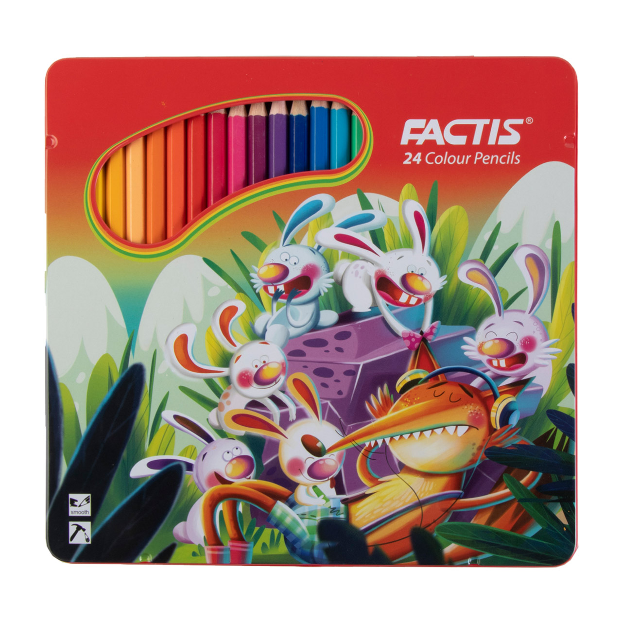 مداد رنگی فکتیس 24 عددی
