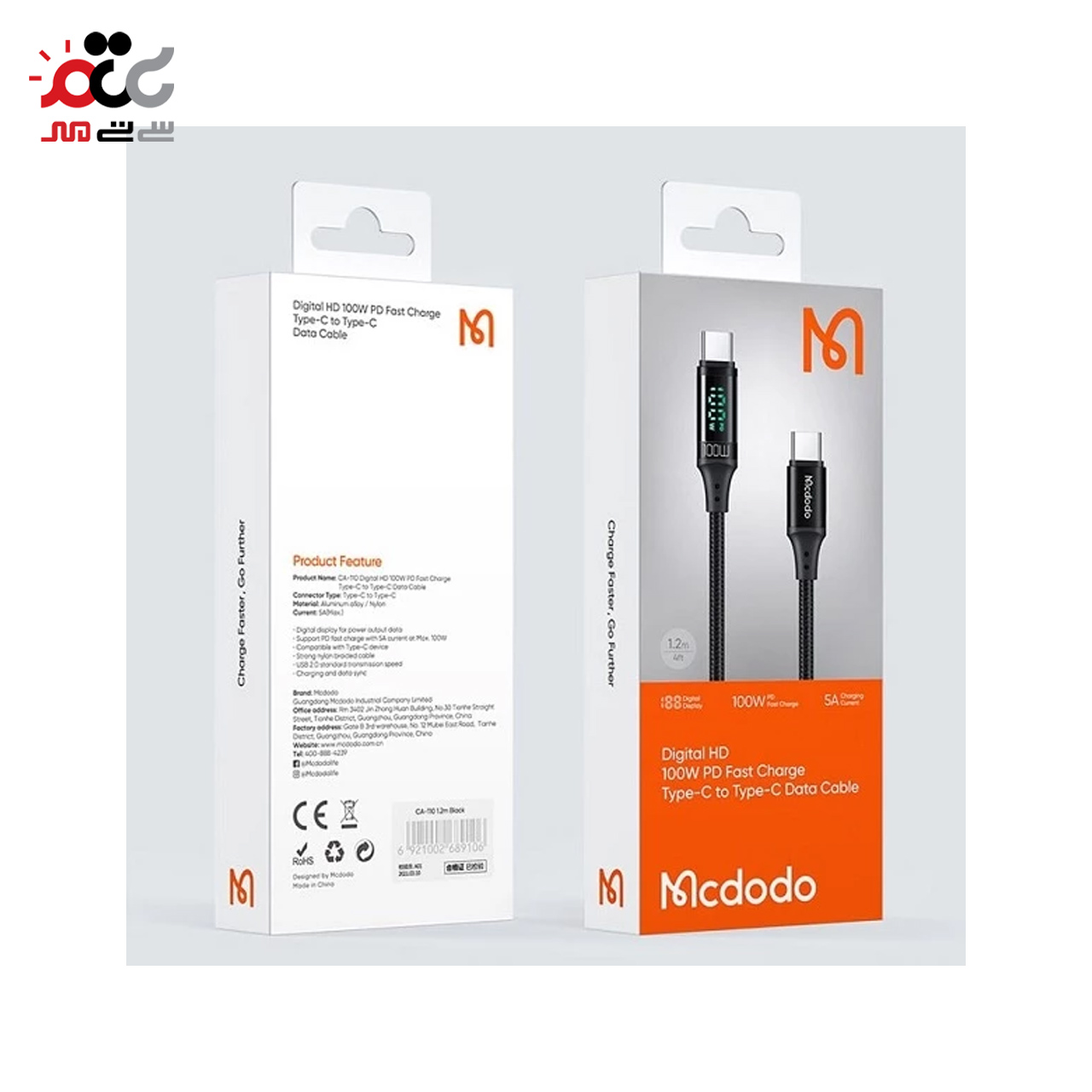 کابل USB-C مک دودو مدل CA-1100