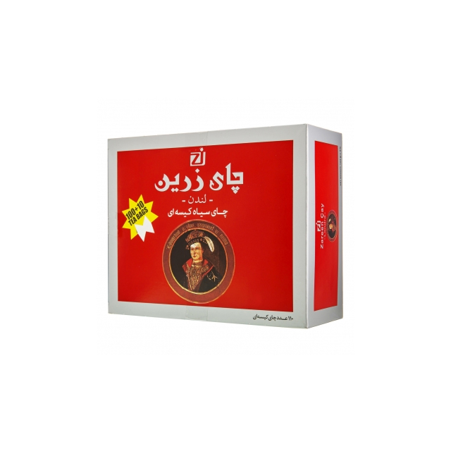 چای کیسه ای ساده زرین 110 تایی