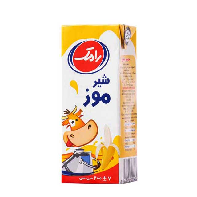 شیر موز رامک 200 میلی لیتری