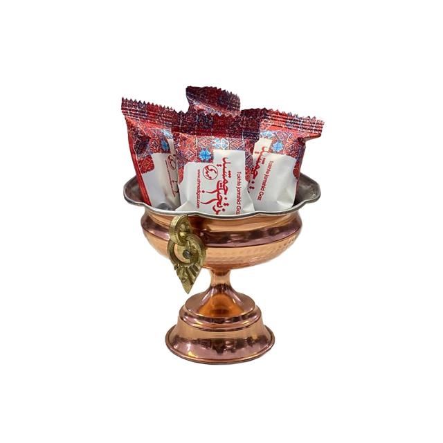 گز لقمه ای 18% پسته ای تخت جمشید 1000 گرمی