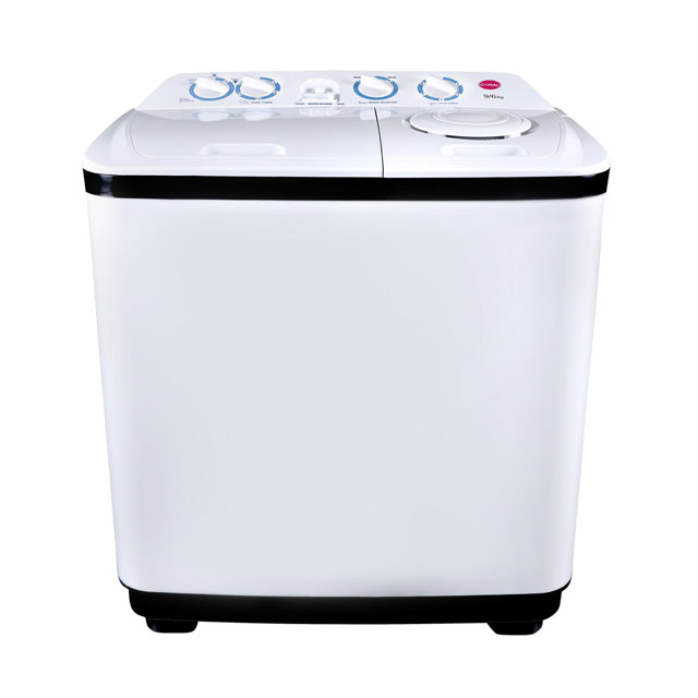 ماشین لباسشویی دو قلو کرال مدل TTW 96504 NJ ظرفیت 9.6 کیلوگرم