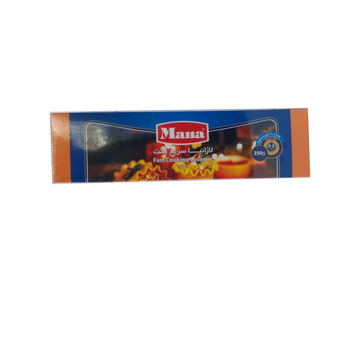 لازانیا سریع پخت مانا 250 گرمی