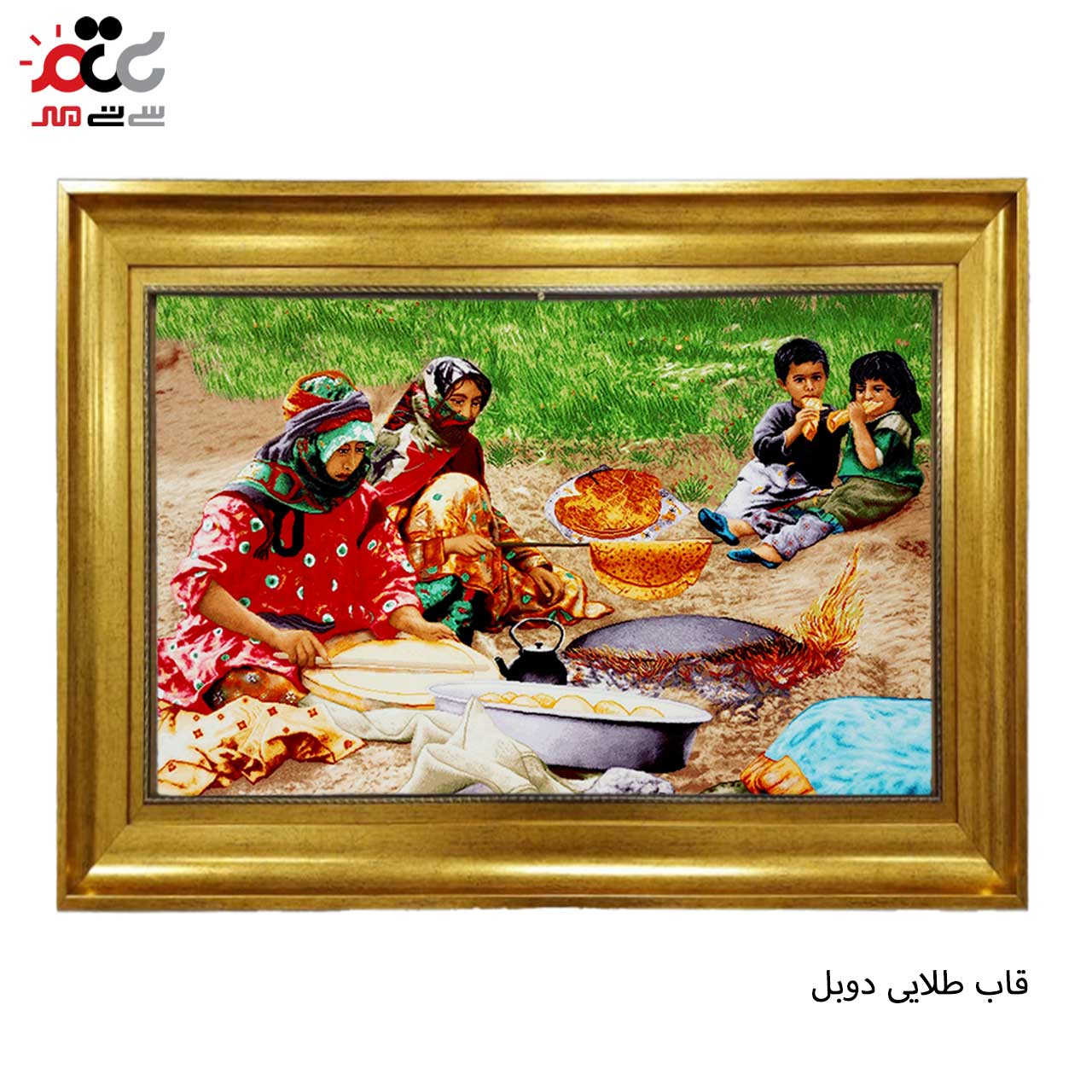 تابلو فرش طرح دار با بهترین قاب