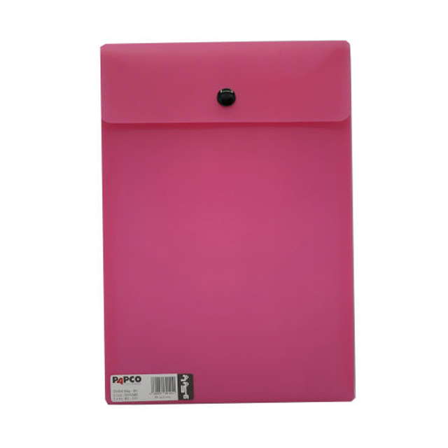 پوشه بالا بازشو پاپکو مدل دکمه دار کد B5-121