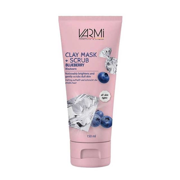 ماسک صورت الماس وارمی حاوی بلوبری 150 میلی لیتری