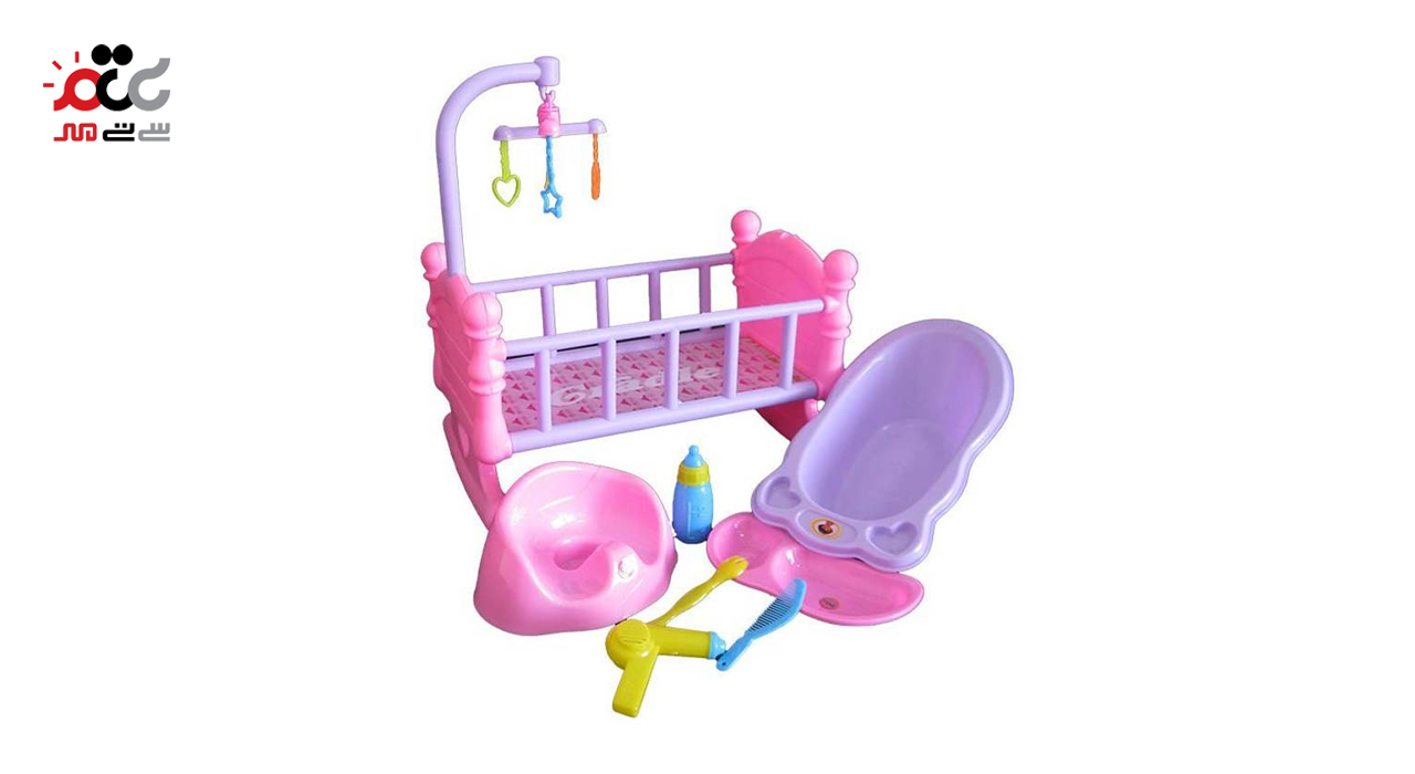 اسباب بازی گهواره عروسک مدل دورا