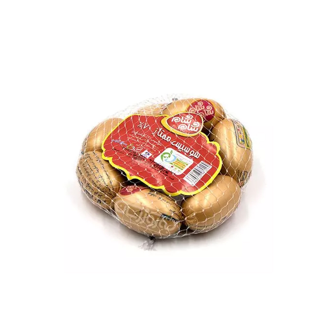 سوسیس ممتاز 70 درصد گوشت شام شام 500 گرمی