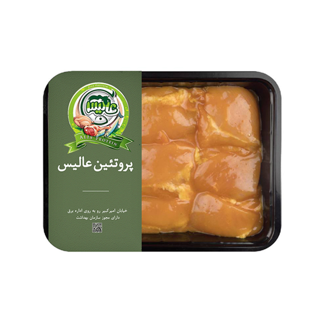 فیله زعفرانی مرغ شمال رتبه A مقدار 500 گرمی