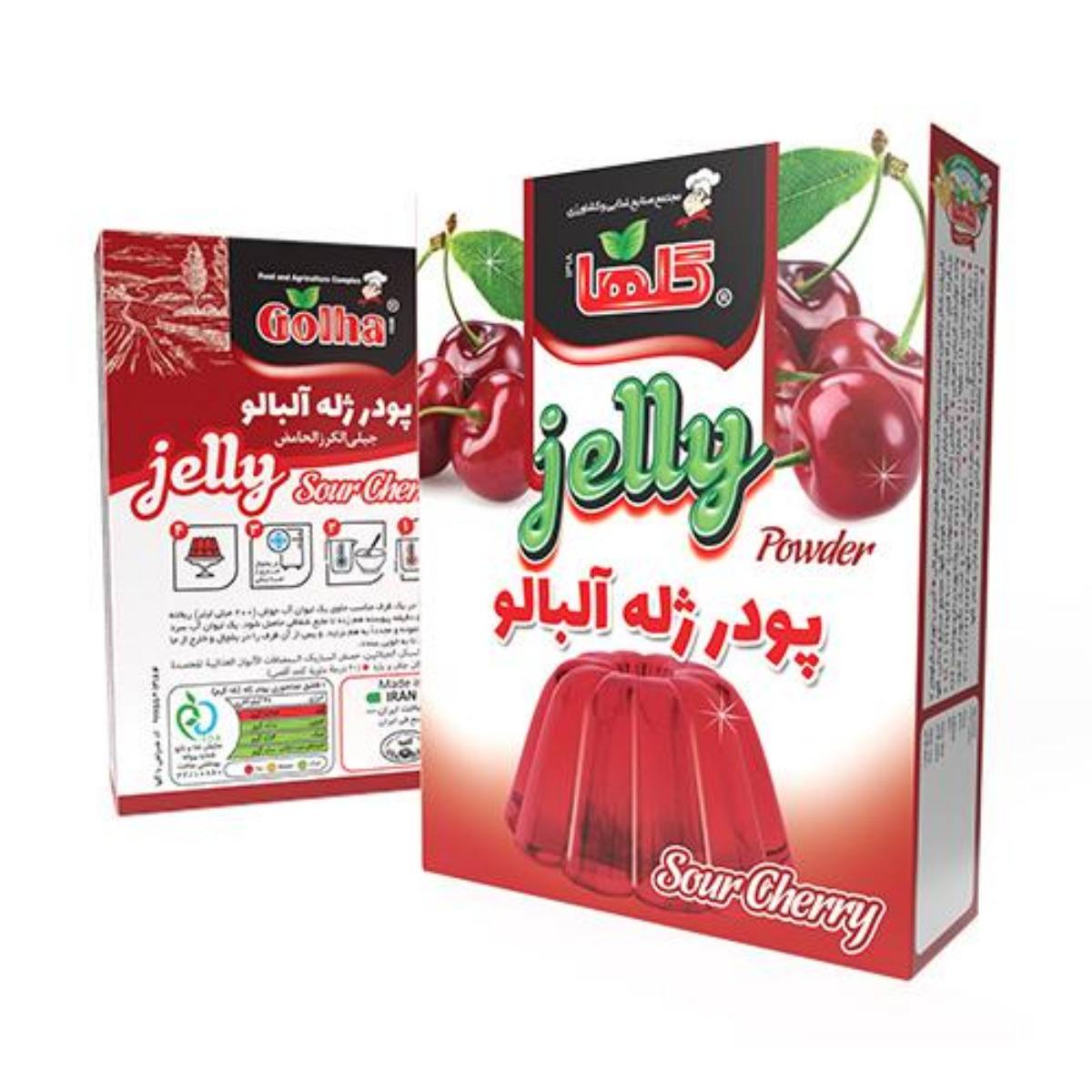 پودر ژله آلبالو گلها 100 گرمی