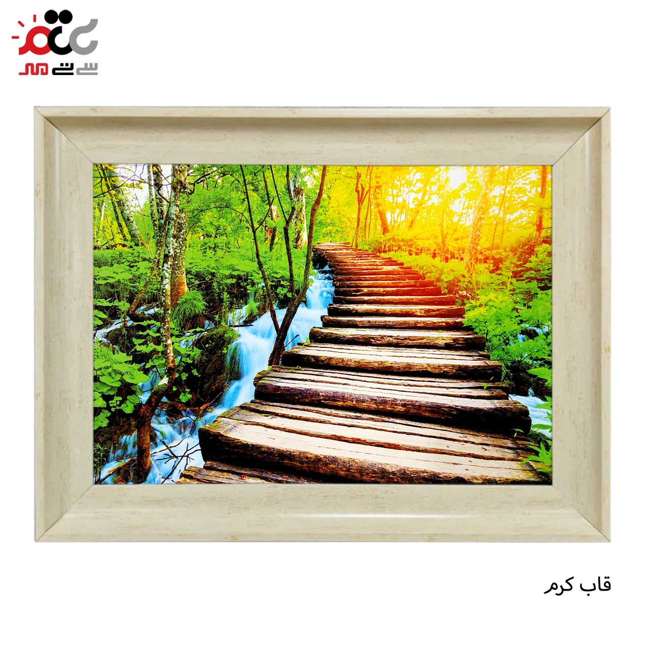 تابلو فرش طرح دار با قاب